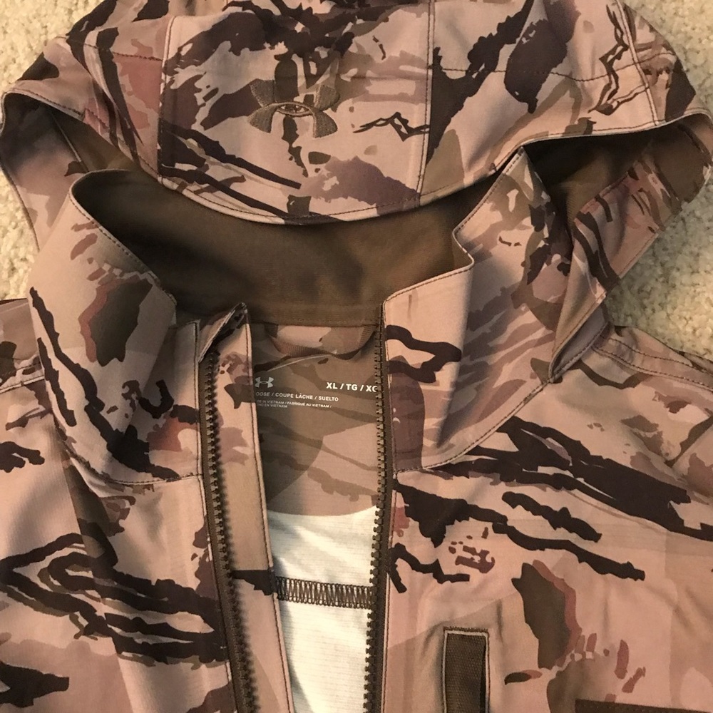 Under Armour Camo Hunting Jacket M NWT $199 - Picture 4 of 5